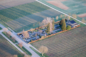 Cemetery in the district Klingen in Heuchelheim-Klingen in the state Rhineland-Palatinate, Germany