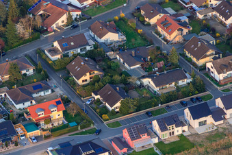 Erfensteinweg in Jockgrim in the state Rhineland-Palatinate, Germany