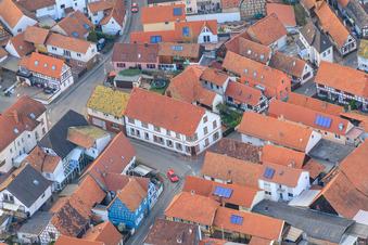 Ludwigstraße x Bahnhofstr in Jockgrim in the state Rhineland-Palatinate, Germany