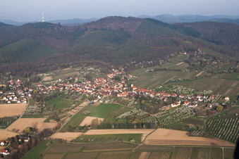 Rott in the state Bas-Rhin, France out of the air