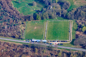 Stade Municipal - FC Scheibenhard in Niederlauterbach in the state Bas-Rhin, France