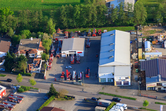 Turntable ladder workshop Beitel and Stier GmbH in the district Minderslachen in Kandel in the state Rhineland-Palatinate, Germany