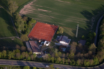 Tennis Club in Erlenbach bei Kandel in the state Rhineland-Palatinate, Germany
