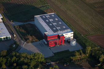 Aerial photograpy of Industrial Area North in Landau in der Pfalz in the state Rhineland-Palatinate, Germany