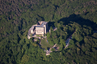 District Diedesfeld in Neustadt an der Weinstraße in the state Rhineland-Palatinate, Germany seen from a drone