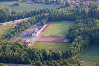 VFR playground in the district Rheinsheim in Philippsburg in the state Baden-Wuerttemberg, Germany