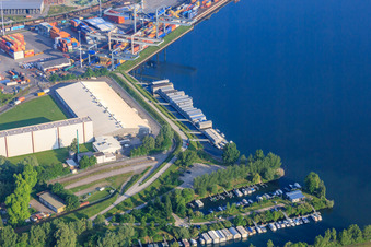 XPO Logistics at Alte Schiffsbrückenstr in Germersheim in the state Rhineland-Palatinate, Germany