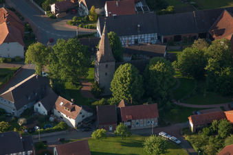 Church building in the village of in the district Hajen in Emmerthal in the state Lower Saxony, Germany