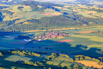 Village on the banks of the Weser in the district Grave in Brevörde in the state Lower Saxony, Germany