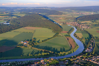 Heidbrink in Polle in the state Lower Saxony, Germany