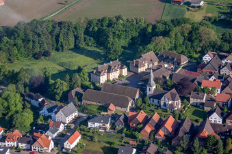 Church building of St. Kilian-Church in the district Voerden in Marienmuenster in the state North Rhine-Westphalia, Germany