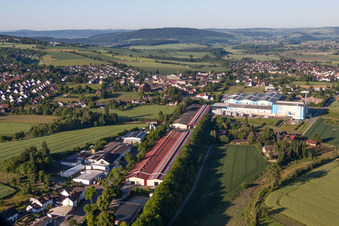 Building complex and distribution center on the site of Hermann Bach GmbH & Co KG in Boffzen in the state Lower Saxony, Germany