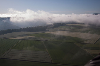 Aerial photograpy of District Herstelle in Beverungen in the state North Rhine-Westphalia, Germany