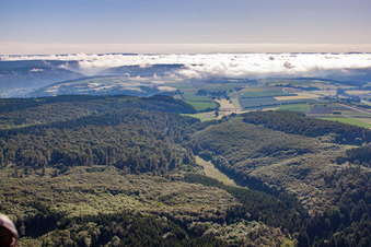 District Langenthal in Trendelburg in the state Hesse, Germany out of the air
