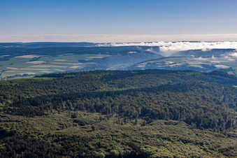 District Langenthal in Trendelburg in the state Hesse, Germany seen from above