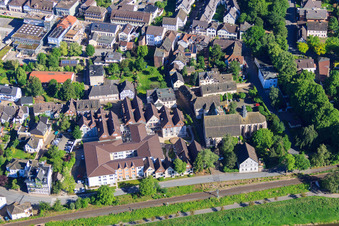 Bachstr in Höxter in the state North Rhine-Westphalia, Germany