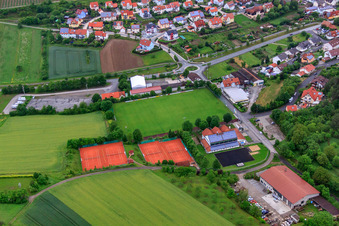 SV Ramsthal sports fields in Ramsthal in the state Bavaria, Germany