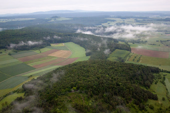 7 Brothers Nature Reserve in the district Diebach in Hammelburg in the state Bavaria, Germany