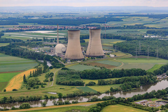 Preussenelektra GmbH — Nuclear Power Plant Grafenrheinfeld in Grafenrheinfeld in the state Bavaria, Germany