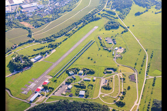 Airport Würzburg-Schenkenturm - EDFW in the district Dürrbachtal in Würzburg in the state Bavaria, Germany