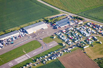 Race event on the runway of the airfield in Wallduern in the state Baden-Wuerttemberg, Germany
