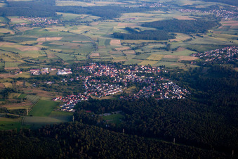From the north in Neunkirchen in the state Baden-Wuerttemberg, Germany