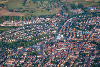 Old Town in Wiesloch in the state Baden-Wuerttemberg, Germany