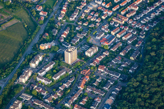 Slevogtstr in Wiesloch in the state Baden-Wuerttemberg, Germany