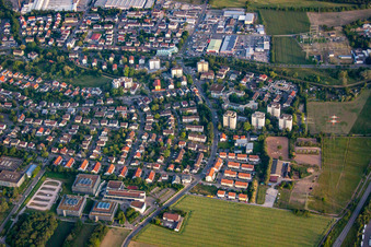 Kurpfalzstr in Wiesloch in the state Baden-Wuerttemberg, Germany