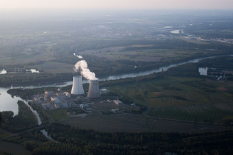 Baden nuclear power plant reaches its goal in Philippsburg in the state Baden-Wuerttemberg, Germany