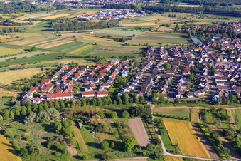Allmendstr in Au am Rhein in the state Baden-Wuerttemberg, Germany