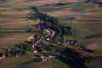 Bird's eye view of Siegen in the state Bas-Rhin, France
