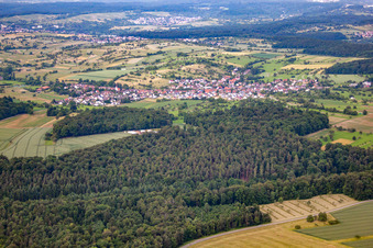 District Ottenhausen in Straubenhardt in the state Baden-Wuerttemberg, Germany