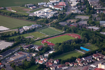 Sports facilities in Herrenberg in the state Baden-Wuerttemberg, Germany