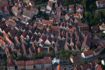 On the ditch in Herrenberg in the state Baden-Wuerttemberg, Germany