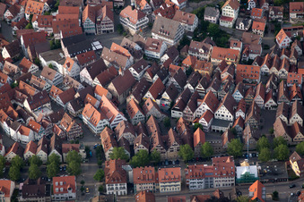 Spitalgasse in Herrenberg in the state Baden-Wuerttemberg, Germany