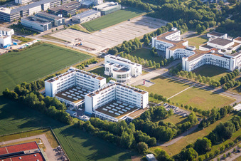 Building complex of the Institute Daimler TSS GmbH in Ulm in the state Baden-Wurttemberg, Germany