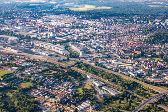 District Weststadt in Ulm in the state Baden-Wuerttemberg, Germany