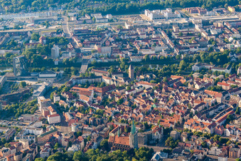 Old Town East in the district Mitte in Ulm in the state Baden-Wuerttemberg, Germany
