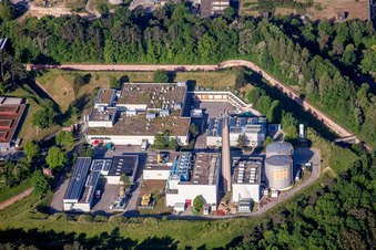 Campus University- area in Ulm in the state Baden-Wurttemberg, Germany