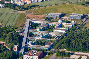 Campus building of the university Ulm with Institut fuer Elektronische Bauelemente and Schaltungen in Ulm in the state Baden-Wurttemberg, Germany