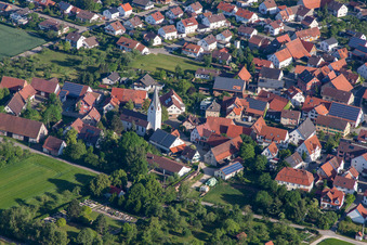 St. Martin's Church in the district Bermaringen in Blaustein in the state Baden-Wuerttemberg, Germany