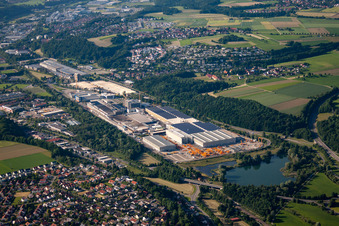 Liebherr plant in Biberach an der Riß in the state Baden-Wuerttemberg, Germany