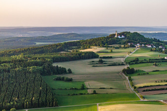 The Bussen - holy mountain of Upper Swabia in the district Offingen in Uttenweiler in the state Baden-Wuerttemberg, Germany