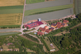 District Mönchberg in Herrenberg in the state Baden-Wuerttemberg, Germany