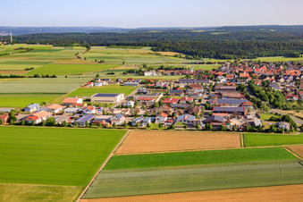 Dieselstr industrial park in Deckenpfronn in the state Baden-Wuerttemberg, Germany