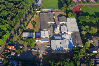 Quartier Lanzet commercial area in Herxheim bei Landau in the state Rhineland-Palatinate, Germany