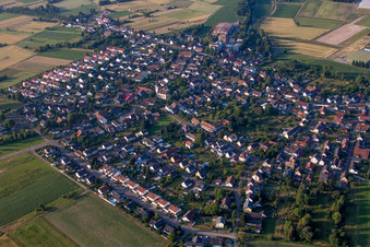 Village view in the district Hugsweier in Lahr in the state Baden-Wuerttemberg, Germany