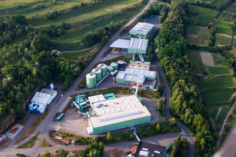 Site of heaped landfill of Zweckverband Abfallbehandlung Kahlenberg in Ringsheim in the state Baden-Wurttemberg, Germany