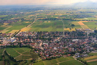 Weinbergstr in Heitersheim in the state Baden-Wuerttemberg, Germany